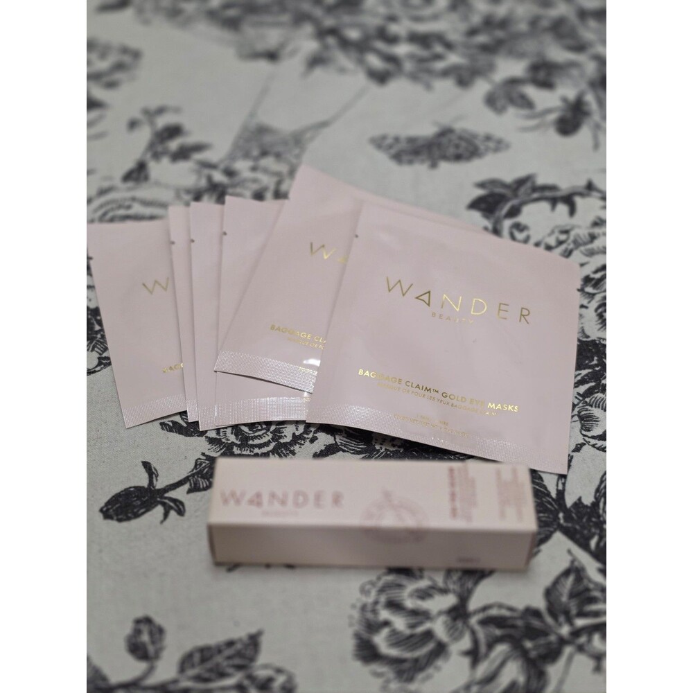 RETAILS for $64 Wander Beauty Bundle  Eye Masks & On-the-Glow Blush +Illuminator - Picture 3 of 8